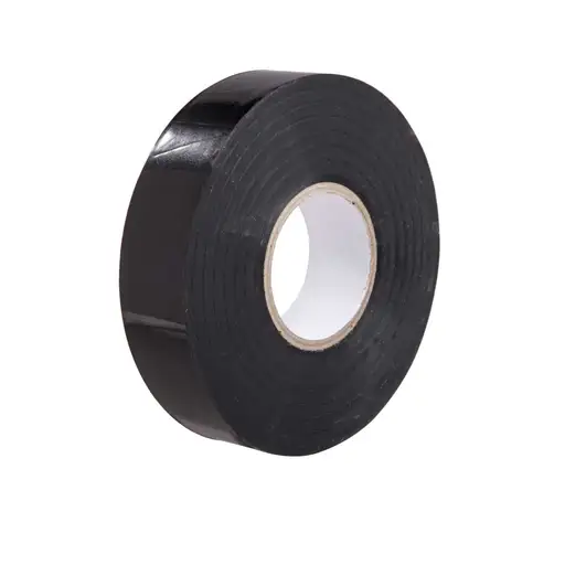 Q-CRIMP Black PVC Tape 19mm x 33mm