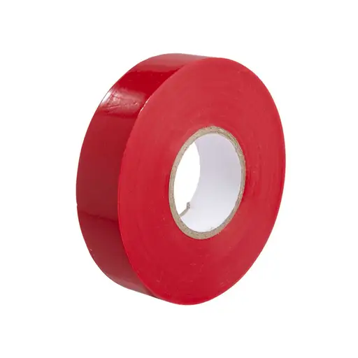 Q-CRIMP Red PVC Tape 19mm x 33m