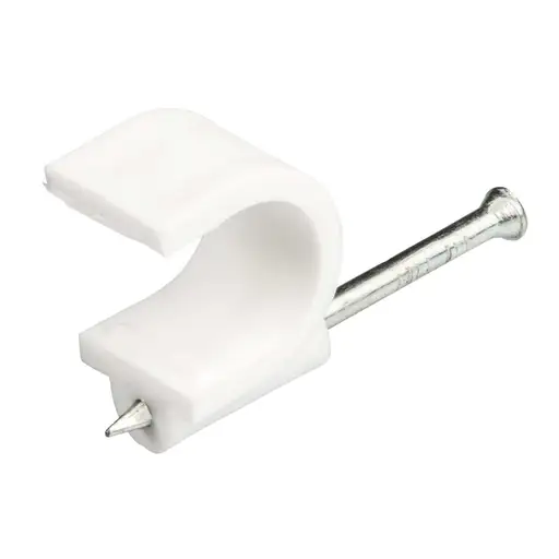 Q-CRIMP 10-14 White Round Clips x100