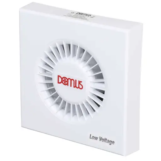 Domus Ventilation 100mm 4" Axial Fan Humidistat and Timer