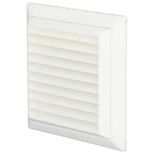 Domus Ventilation 100mm 4" Fixed Grille White