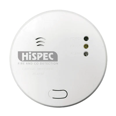 HiSpec Interconnectable Fast Fix Mains Carbon Monoxide Detector