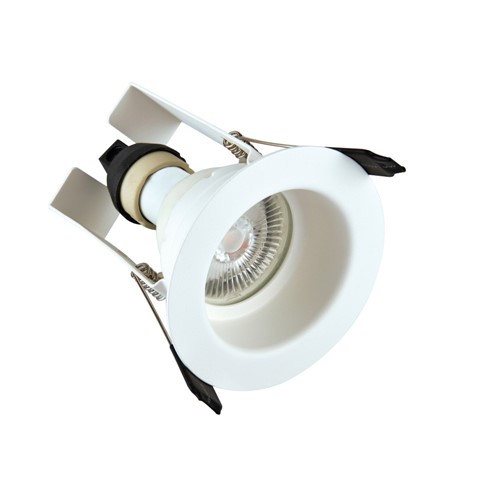 Integral LED 6W LED Fire Rated Dimmable Downlight Matt White 4000K