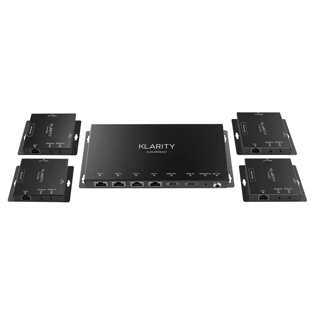 Klarity K-55 Full HD 1080p HDMI Extender Over CAT 5e/6/6A/7