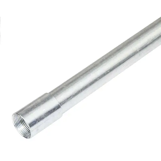 Tamlex 25 mm Metal Pre Galvanised Steel Conduit (3m Length)