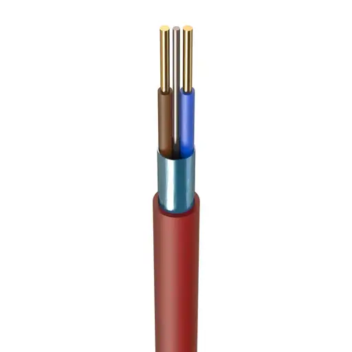 Zeroburn 1.5mm² Fire Cable 2 C+E Red (100m Drum)