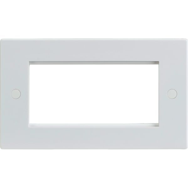 Knightsbridge 4G White Modular Faceplate 