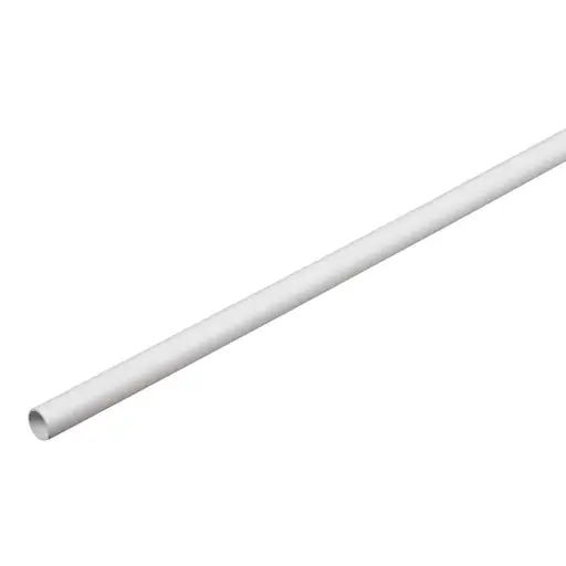 Marshall Tufflex 20mm PVC Round Conduit Heavy Gauge White (3m Length)