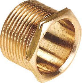 DETA 25mm Long Male Brass Bush x6