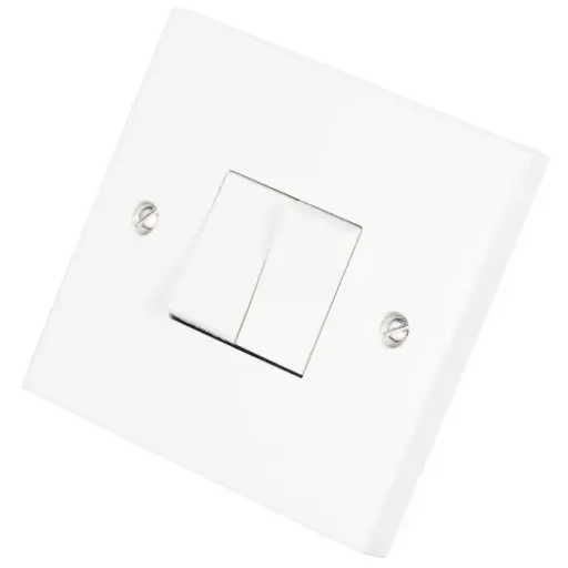 [PRW012] Click 10AX 2 Gang 2 Way Plate Switch