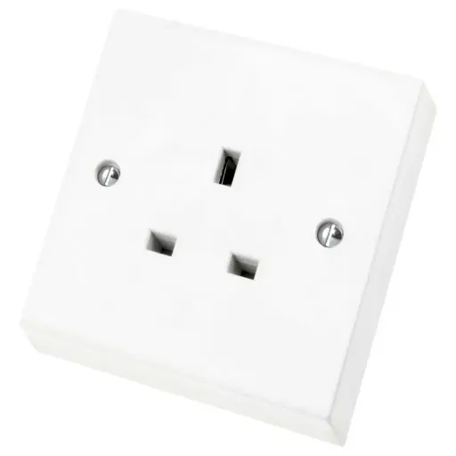 [PRW030] Click 13A 1 Gang Unswitched Socket Outlet 