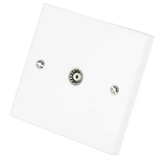 [PRW158] Click Single Isolated Co-Axial Socket Outlet  