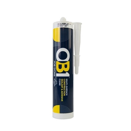 [OB1SCS290C] Unicrimp Multi-Surface Sealant Adhesive Clear 290ml