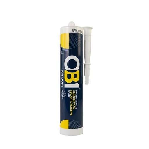 [OB1SCS290W] Unicrimp Multi-Surface Sealant Adhesive White 290ml