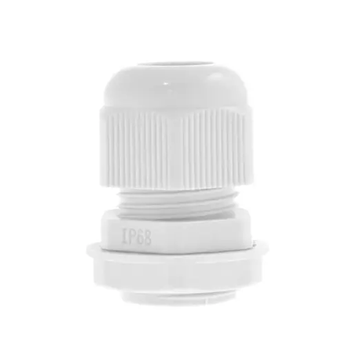 [QCGM20WHT] Q-CRIMP 20mm Gland Nylon White x10