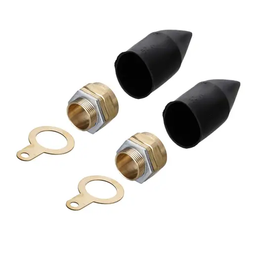 [QCW25] Q-CRIMP 25mm Brass Cable Gland x2