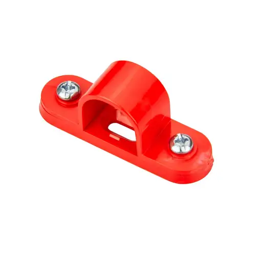 [SBS 20R] Centaur 20mm PVC Conduit Spacer Bar Saddle Red x1