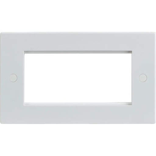 [NET4GWH] Knightsbridge 4G White Modular Faceplate 