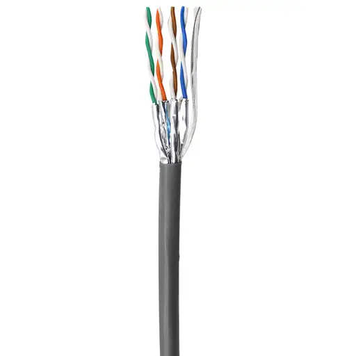 [808.025UK] CAT 6 U/UTP Network Cable Grey Colour, 305m