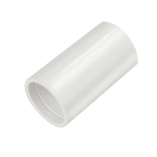 [CSC 25W] Centaur 25mm PVC Conduit Straight Coupler White x1