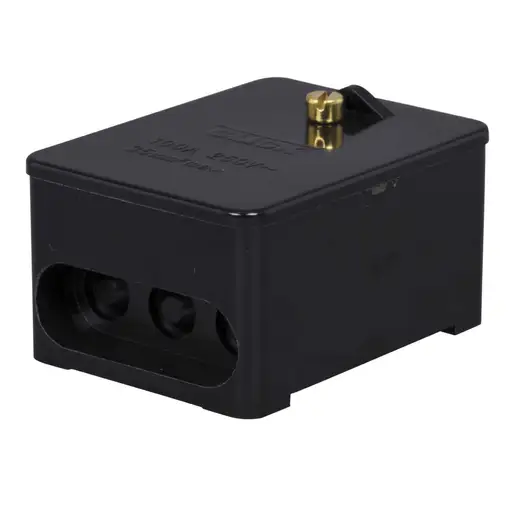 [WA227] 35mm 100A 1 Pole 5x Link Box Black